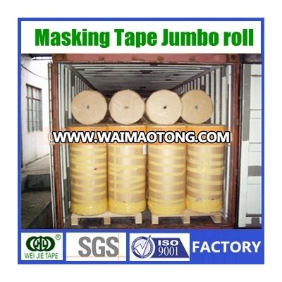 China Guangdong Weijie Masking Tape/Masking Tape Jumbo Roll